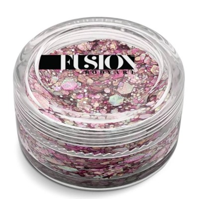 Fusion Body Art | Glitter Cream - Pink Delight 10ml Fusion Body Art | Glitter Cream - Pink Delight 10ml
